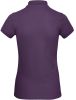 polo orgánico inspire mujer manga corta radiant purple vista3