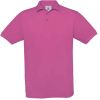 polo safran niños manga corta fuchsia vista1