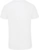 camiseta triblend cuello de pico hombre manga corta blanco vista2