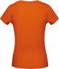 camiseta organic inspire mujer manga corta orange vista3