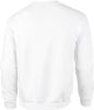 sudadera dryblend® cuello redondo manga larga blanco vista3