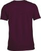 camiseta softstyle hombre manga corta maroon vista2