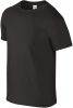 camiseta softstyle hombre manga corta negro vista3