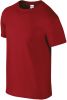 camiseta softstyle hombre manga corta cardinal red vista3
