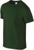 camiseta softstyle hombre manga corta forest green vista3