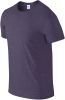 camiseta softstyle hombre manga corta heather navy vista3
