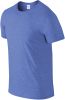 camiseta softstyle hombre manga corta heather royal vista3