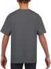 camiseta softstyle niños manga corta charcoal vista3