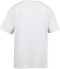 camiseta softstyle niños manga corta blanco vista3