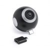 Cámaras digitales cámara 360° ribben negro para personalizar vista 1