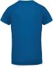 camiseta de deporte cuello de pico hombre manga corta azul vista3