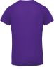 camiseta de deporte cuello de pico hombre manga corta violet vista3