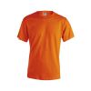 camiseta adulto color keya mc180 naranja vista1