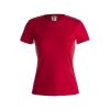 camiseta mujer color keya wcs180 rojo vista1