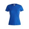 camiseta mujer color keya wcs180 azul vista1