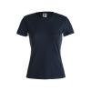 camiseta mujer color keya wcs180 azul-oscuro vista1