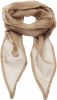 pañuelo de muselina khaki beige vista3