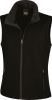 chaleco softshell printable mujer sin mangas negro/negro vista1