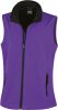 chaleco softshell printable mujer sin mangas purple/negro vista1