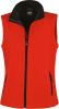 chaleco softshell printable mujer sin mangas red/negro vista1
