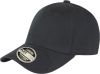 gorra kansas flex - seis paneles negro vista1
