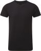 camiseta hd cuello redondo hombre manga corta negro vista1