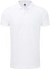 polo stretch hombre manga corta blanco vista1
