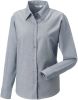 camisa oxford manga larga mujer manga larga silver vista1
