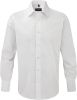 camisa entallada manga larga hombre manga larga blanco vista1