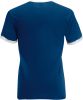camiseta ringer valueweight manga corta navy/blanco vista2