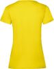 camiseta valueweight mujer (61-372-0) manga corta yellow vista3
