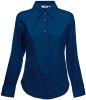 camisa oxford manga larga mujer (65-002-0) manga larga navy vista1