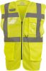 chaleco top cool «management» alta visibilidad sin mangas hi vis yellow vista2