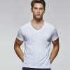 Camisetas manga corta roly vegas de 100% algodón negro vista 1