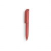 Bolígrafos personalizados radun de caña de trigo ecológico rojo vista 1