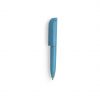 Bolígrafos personalizados radun de caña de trigo ecológico azul vista 1