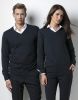 Jerséis punto kustom kit jersey cuello v arundel hombre classic fit con publicidad vista 3