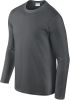 camiseta softstyle manga larga hombre manga larga charcoal vista3