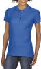 polo sofstyle doble piqué mujer manga corta royal blue vista1