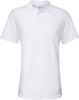 polo sofstyle doble piqué hombre manga corta blanco vista1