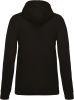 sudadera con capucha de mujer manga larga negro vista3