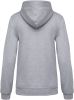 sudadera con capucha de mujer manga larga oxford grey vista3