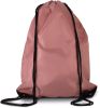 mochila con cordones burdeos vista1