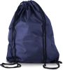 mochila con cordones azul vista1