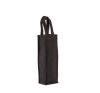 bolsa para botella de algodón canvas negro vista2