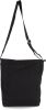 bolsa bandolera de algodón canvas negro vista1