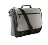 bolsa porta documentos con solapa negro/light grey vista2