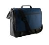 bolsa porta documentos con solapa navy/negro vista2