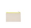 estuche de algodón canvas, modelo pequeño burgundy/blanco vista1