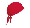 cap bandana - bandana unisex red vista2
